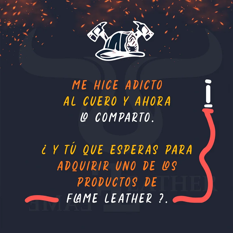 Personalización Flame Leather