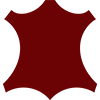 Cuero rojo oscuro