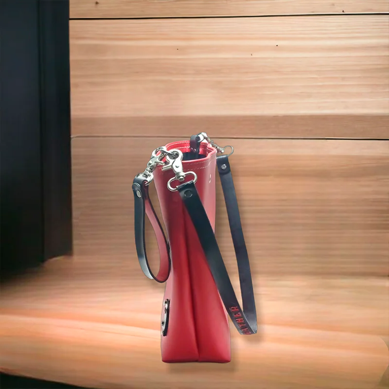 Bolso rojo para máscara SCBA miniatura 4